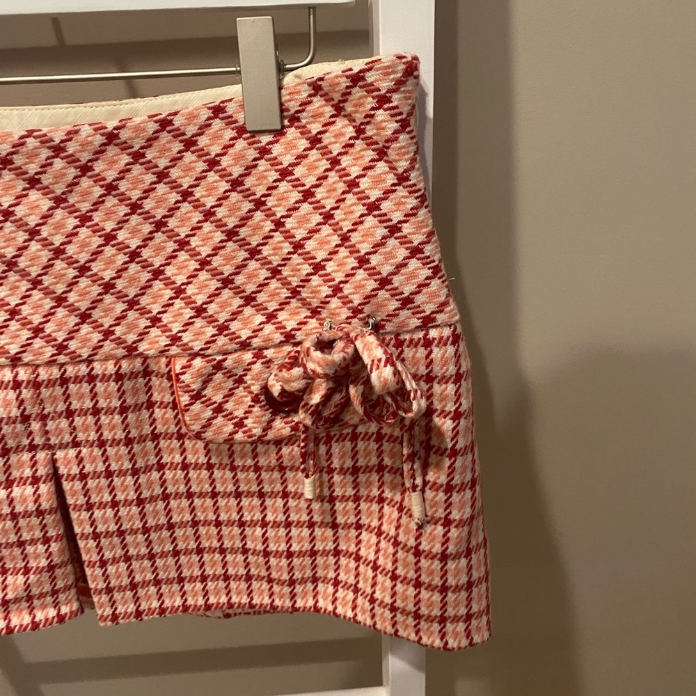 Vintage Abercrombie Plaid Mini Skirt - Size 8 - Preppy Y2K Style - Picture 2 of 6